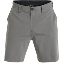 QUIKSILVER Union Heather AMPH 19 Herren-Shorts, Schwarz, 28