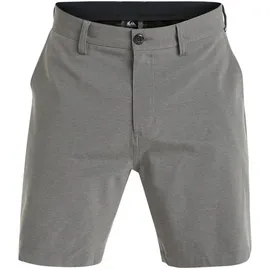 QUIKSILVER Union Heather AMPH 19 Herren-Shorts, Schwarz, 28