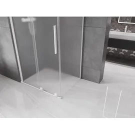 Mexen Velar Duschkabine mit Schiebetür 100 x 200 cm Frost/Weiß 871-100-075-31-20
