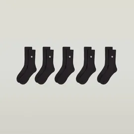 G-Star Tennissocken 5er Pack Schwarz 40-43