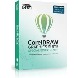 Corel CorelDRAW Graphics Suite Special Edition 2021 OEM (Win10/11-64bit), Dauerlizenz, Box