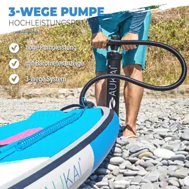 Aukai SUP Board Set PRO 320 x 76 x 15 cm orange