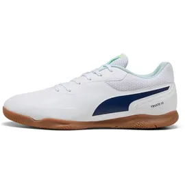 Puma Truco Iii Fußballschuh für Damen und Herren, Puma White Aqua Fizzy Light, 41