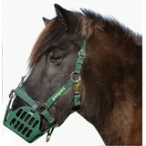 GREENGUARD® Set - Fressbremse Maulkorb mit Halfter, Shetty