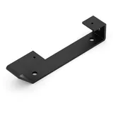 Alberts 805838 Regalträger Emily Regalhalter in mehreren Größen - wahlweise in verschiedenen Trendfarben - Regalwinkel als ein Paar oder einzeln - 40 x 205 x 30 mm, schwarz