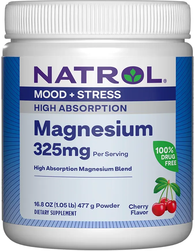 Magnesiumpulver mit hoher Absorption 325 mg (477 Gramm)