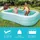 Intex Mandarin Swim Center Family Pool Planschbecken 228,6 x 147,3 x 45,7 cm