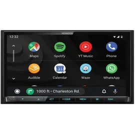 Kenwood DMX8020DABS Doppel-DIN Moniceiver mit DAB+, Wireless CarPlay, Android Auto, 6,9" Touchscreen