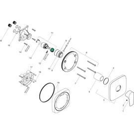 Hansgrohe Talis E Einhebel-Brausemischer Unterputz 71765000