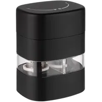 APS 40543 2in1 Salz- und Pfeffermühle 8 cm Schwarz unbefüllt