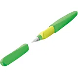 Pelikan Twist Füllhalter RH/LH M (mittel) Neon Grün