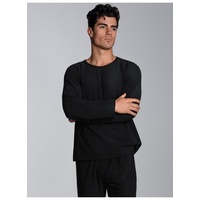 Trigema Strickfleece-Pullover Fleece–Rundhalsshirt«, Gr. S, schwarz