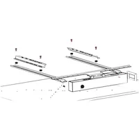 Kindermann Vesa-Halterung für KVB120, Monitor Zubehör