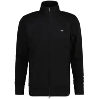 GANT Reg Shield Halbzippullover Black M