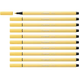 Stabilo Premium-Filzstift Pen 68 10 St. hellgelb