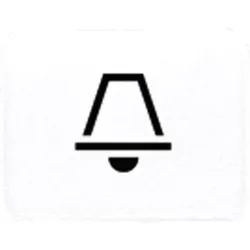 1St. Jung 33KWW Taster-Symbol Klingel 33 K WW