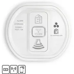 Ei Electronics Kohlenmonoxidwarnmelder 10-Jahres Batt.Funk Ei208iW-3XD