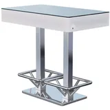 GGM Möbel LED Club Stehtisch | B:T:H 120 x 70 x 121 cm | RGB | Akku | LED Club Bartisch