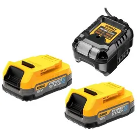 DeWalt DCB 1102 E2 Akku Starter Set 18 V 2 Stück