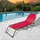 marbueno summer Marbueno Sonnenliege 190 x 58 x 27 cm Rot