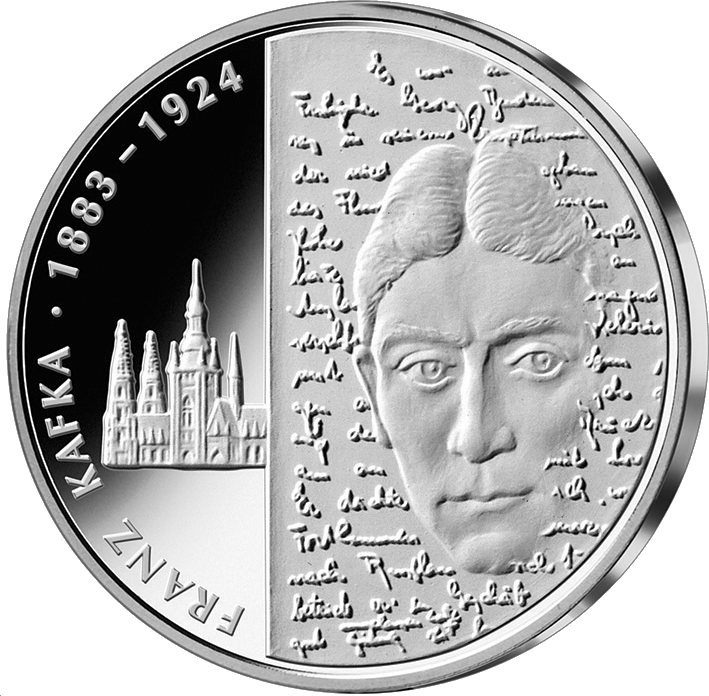 Bund 10 Euro Franz Kafka 2008 st