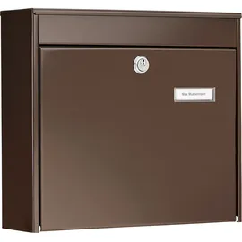 Burg Wächter Potsdam Zaun-Briefkasten 878 braun