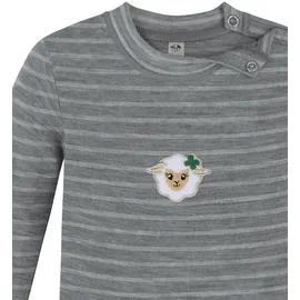 Normani Shirt Taupo grau | weiß 86/92