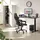 Tectake Büroschrank Stahl 180 x 90 x 40 cm grau abschließbar