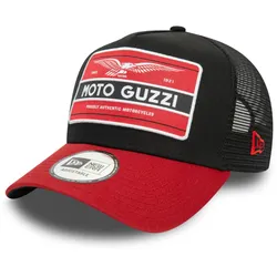 NEW ERA 9FORTY Moto Guzzi Graphic Patch E-Frame Trucker Cap - Red - STK
