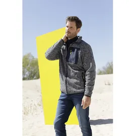 Babista FIORELONI Strickfleecejacke Herren Blau/Grau L
