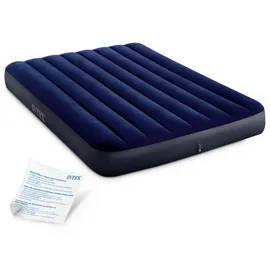 Intex DuraBeam Classic Downy Double Mattress Blau