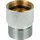 tecuro Schlauchplatzsicherung 3/4 Zoll, Messing verchromt - Gold