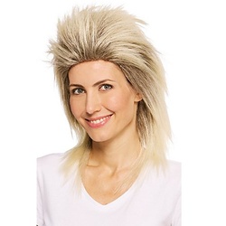 Langhaarperücke "Vokuhila", blond