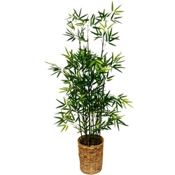 Kunstpflanze Bambus Bambus, I.GE.A., Höhe 120 cm grün