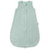 Makian Musselin-Schlafsack - Mintgrün - Gr. 100 cm