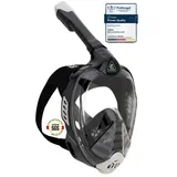 Cressi - Bali - Schnorchelmaske - Farbe: Schwarz/Grau - Größe: L/XL