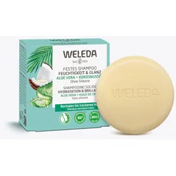 WELEDA FESTES SHAMPOO FEUCHTIGKEIT & GLANZ 50 g Shampoo