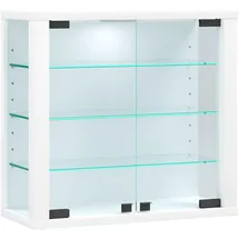 VCM Wandvitrine Vitrosa S 43 x 18 x 40 cm Weiß