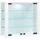 VCM Wandvitrine Vitrosa S 43 x 18 x 40 cm Weiß