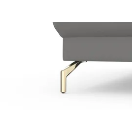 sit&more Wohnlandschaft SIT & MORE "Fashion U-Form", grau, B:338cm H:84cm T:207cm, Sofas, Wohnlandschaft, wahlweise mit Kopfteilverstellung, Vorziehsitz, motorisch, Nickelfüße