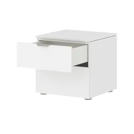 Sconto Nachtschrank Dreamer 45 x 43 x 42 cm Weiß