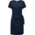 Ragwear Shirtkleid Kurzarm Blau XL