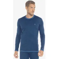 Schöffel Herren Merino Sport Longsleeve (Größe M, blau)