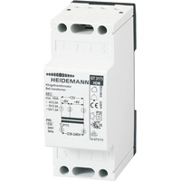 Heidemann 70044 Klingel-Transformator 4 V/AC, 8 V/AC, 12 V/AC 2A