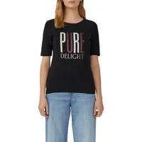 S.Oliver T-Shirt - schwarz - 40,