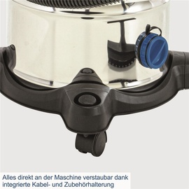SCHEPPACH NTS30v2 30 L 1200 W Edelstahl inkl. Zubehör