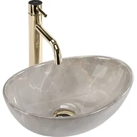 REA Sofia Mini Aufsatzwaschbecken 35 x 26 cm