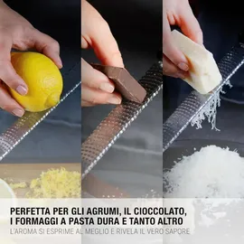 Microplane Premium Classic Zester-Reibe  weiß