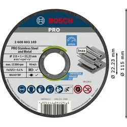 BOSCH Trennscheiben Standard for Inox