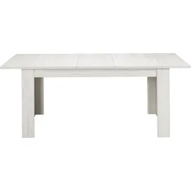 Homestyle4u Esstisch 90,5 x 76,5 x 160 cm weiß